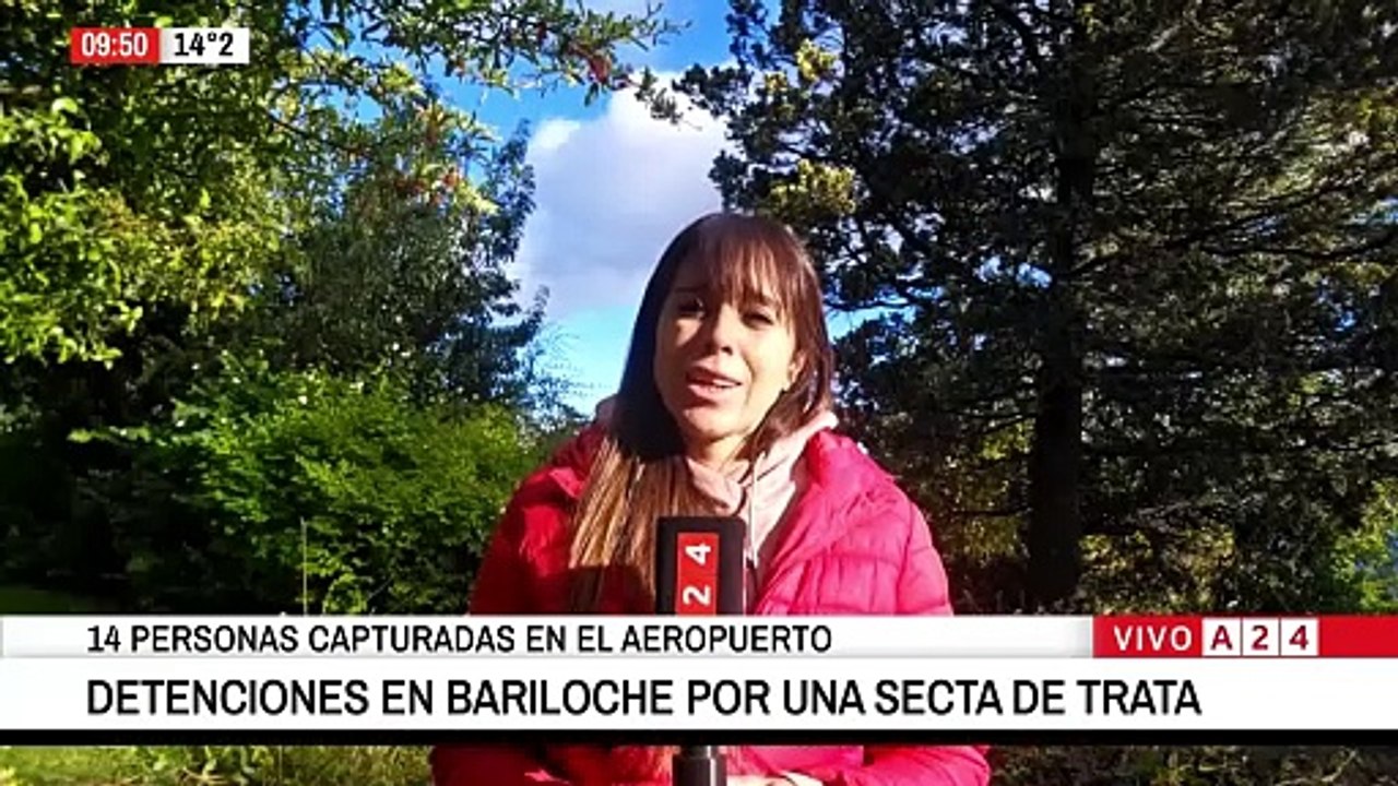 🚨 BARILOCHE: 14 DETENIDOS POR UNA SECTA DE TRATA DE PERSONAS