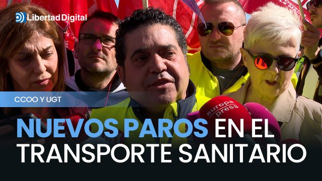 Sindicatos convocan nuevos paros en el transporte sanitario para exigir mejoras salariales