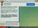 Vpdta. Delcy Rodríguez: Venezuela sigue ejecutando plan de independencia y producción absoluta