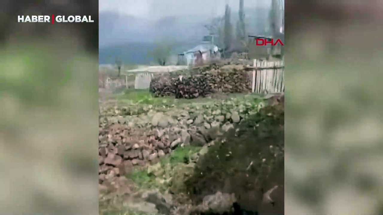 Adres Elazığ: Dere taştı, mezra yolu ulaşıma kapandı