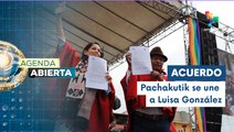 Agenda Abierta 31-03: Revolución ciudadana y Pachakutik firman pacto de unidad