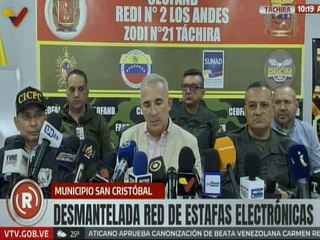Táchira I Desmantelan red de estafa electrónica que supera los 10 millones de dólares
