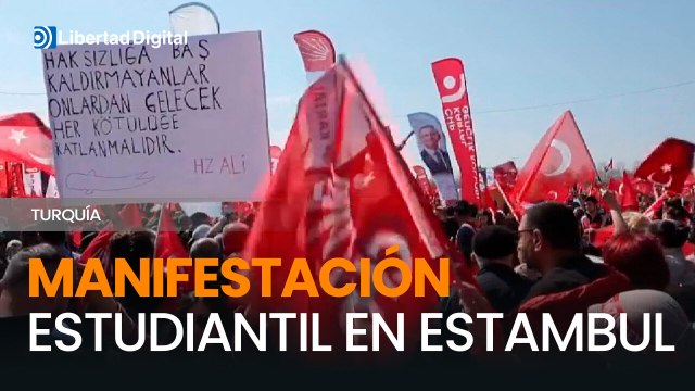 Estudiantes turcos exigen liberación de detenidos por protestas