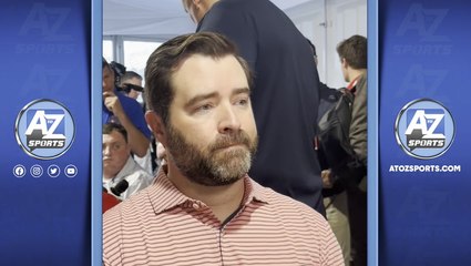 Titans HC Brian Callahan says that the team is probably "two weeks away-ish" from knowing who they want at #1 overall