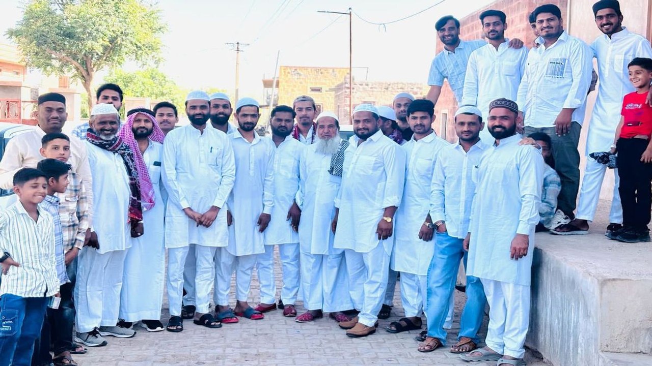 Watch Video: जैसलमेर जिले के ग्रामीण क्षेत्रों में भी मनाया ईद का पर्व
