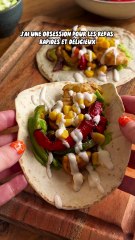 🌮 FAJITAS POULET, POIVRONS ET OIGNONS 🌶️🥑