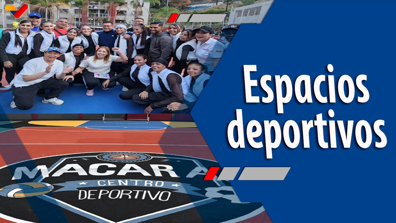 Deportes VTV | Gobierno de Caracas inauguró la cancha número 1.779 en la parroquia Macarao