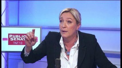Quand Marine Le Pen demandait "l’inéligibilité à vie" pour les élus condamnés