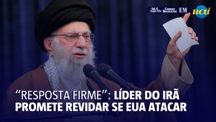 Líder supremo do Irã promete resposta aos EUA em caso de ataque