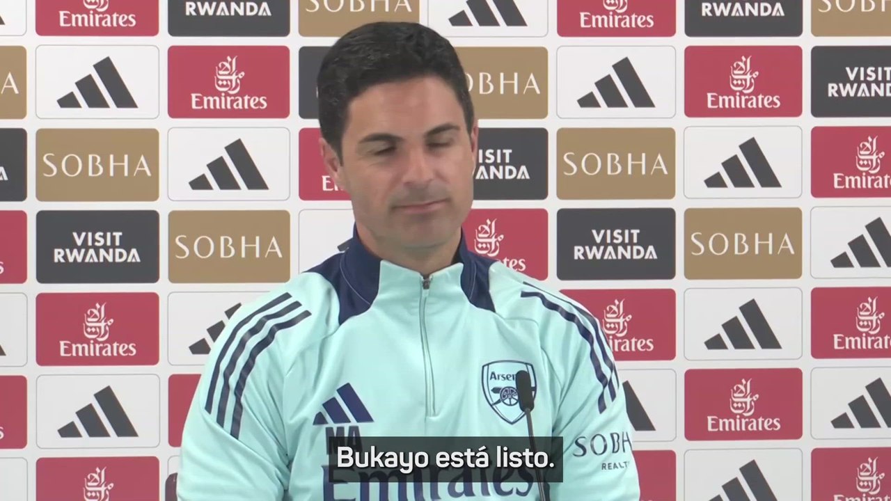 Arteta avisa al Madrid: "Con Saka recuperamos una de nuestras grandes armas"