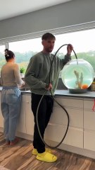 FISH WATER PRANK 😂