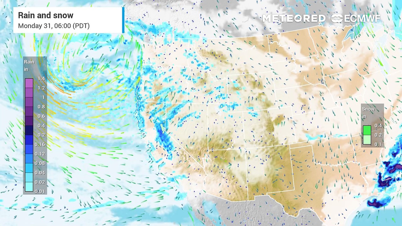 US western storm