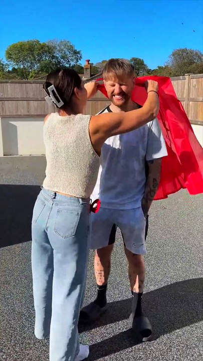 How to turn someone into a superhero! 😂