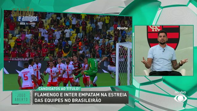 “Internacional é candidato ao título brasileiro”, diz Edu Dracena após empate contra o Flamengo