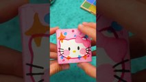 Let's Make Hello Kitty Shadow Palette! PAPER CRAFTS #shorts