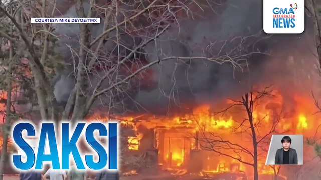 Eroplano, bumagsak sa bahay sa Amerika; piloto, patay | Saksi