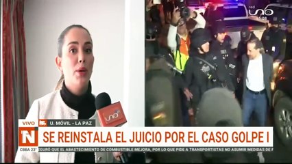 ESPOSA DE GOBERNADOR DE SANTA CRUZ HABLA SOBRE CASO GOLPE 1
