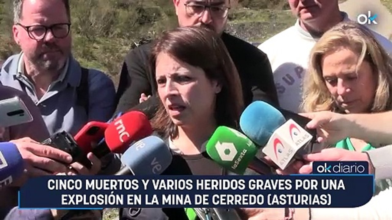 Cinco muertos y varios heridos graves por una explosión en la mina de Cerredo (Asturias)