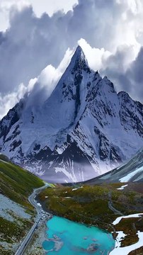 Meili Snow Mountain, Yunnan, China / Meili Snow Mountain, Yunnan, Chine #ChinaTravel #Mountainview #scenery #nature