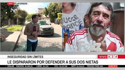 🚨ROBO EN LAFERRERE: BENITO CUBRIÓ CON SU CUERPO A SUS NIETAS Y RECIBIÓ UN UN DISPARO MORTAL