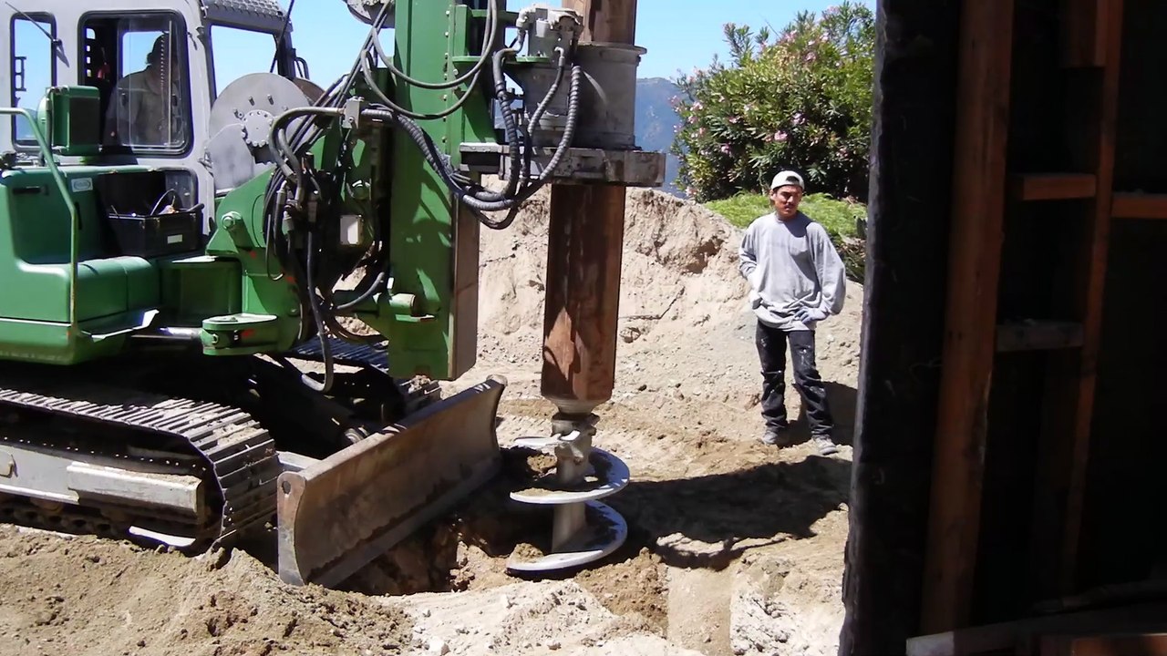 Drilling Caissons Video 2