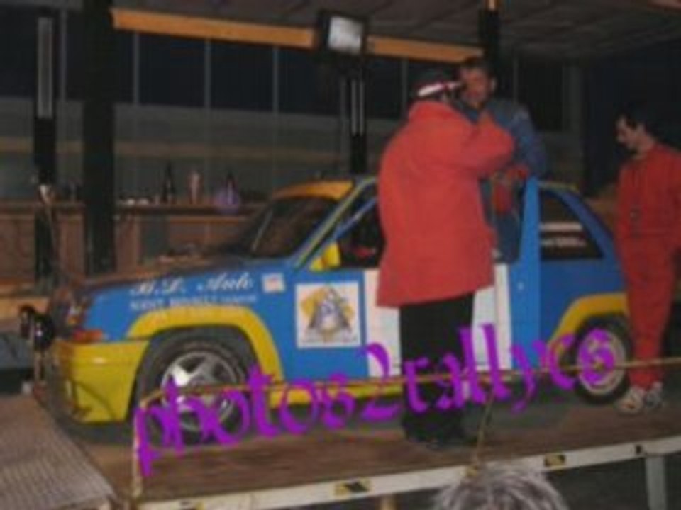 Photos rallyes val d'ance 2008