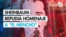 Sheinbaum repudia homenaje a 