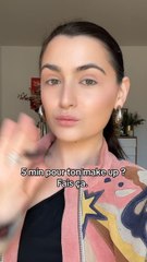 5 min pour ton make up ? Fais ça.