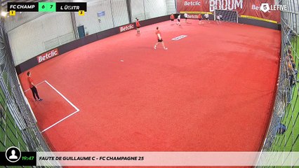 Faute de Guillaume C - Fc Champagne 25