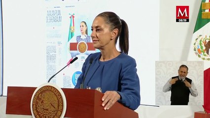 Sheinbaum contenta tras elogio de Trump sobre seguridad en México