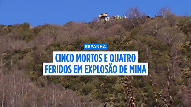 Pelo menos cinco mortos e vários feridos em explosão numa mina nas Astúrias