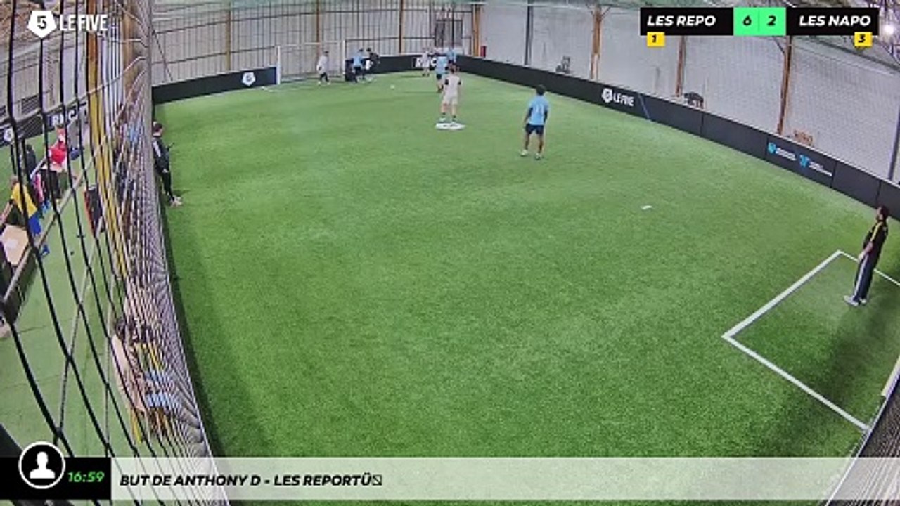 But de Anthony D - Les ReportÉs