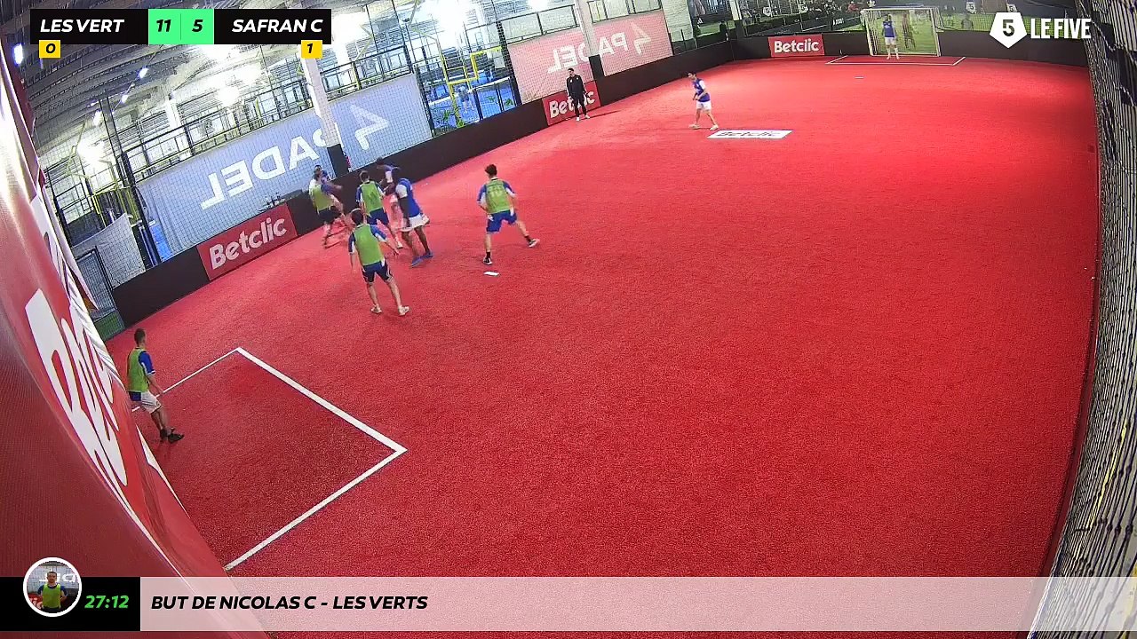 But de Nicolas C - Les Verts