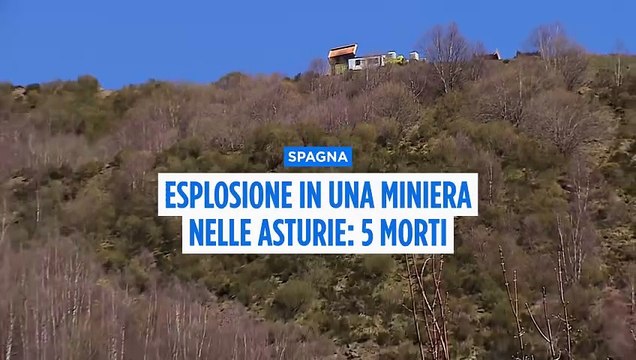 Spagna, esplosione in miniera: cinque morti e diversi feriti