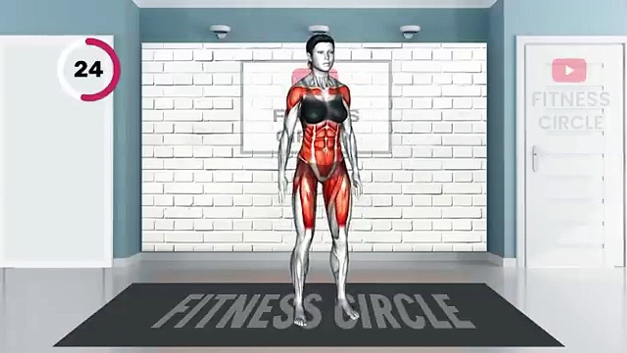 🔥Burn Belly Fat & Lose Weight In 30 Min Of Daily Standing Exercises | 2 Week Challenge (Part 2)