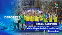 Brasil campeón de la Copa América de Futsal Femenina