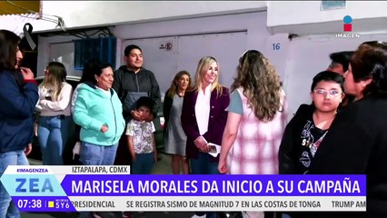 Marisela Morales inicia su campaña por un Poder Judicial independiente