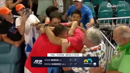 Novak Djokovic vs Jakub Mensik por el título | Resumen de la final de Miami 2025