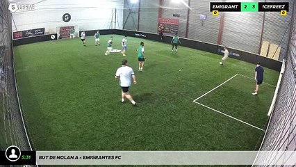 But de Nolan A - Emigrantes Fc