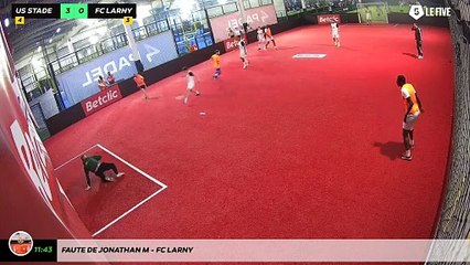 Faute de Jonathan M - Fc Larny