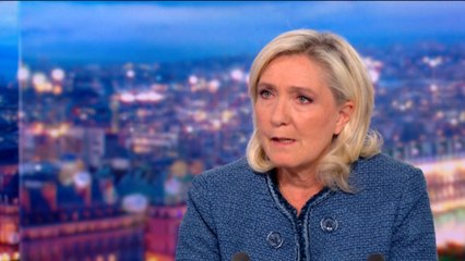 Marine Le Pen condamnée : ce qu'il faut retenir de son interview au JT de TF1