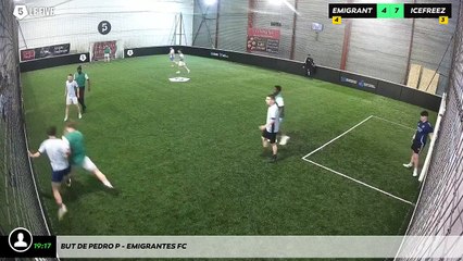 But de Pedro P - Emigrantes Fc