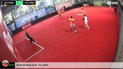 Faute de Nicolas W - Fc Larny
