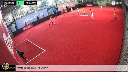 Faute de Julien S - Fc Larny