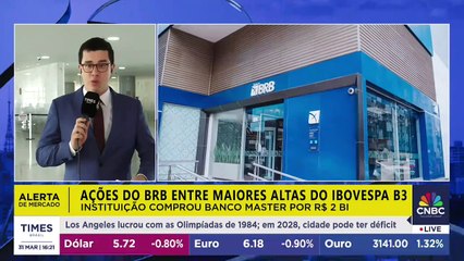 Ações do BRB disparam 100% enquanto mercado oscila; sócio da Root Invest comenta