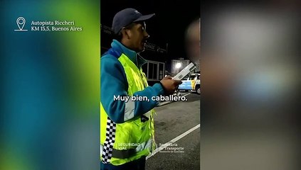 "Vengo del cumpleaños de mi hija": conducía con 2,99 gramos de alcohol en sangre