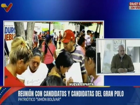 Secretario General del PSUV explica el proceso de selección de candidatos para la elección del 25-M