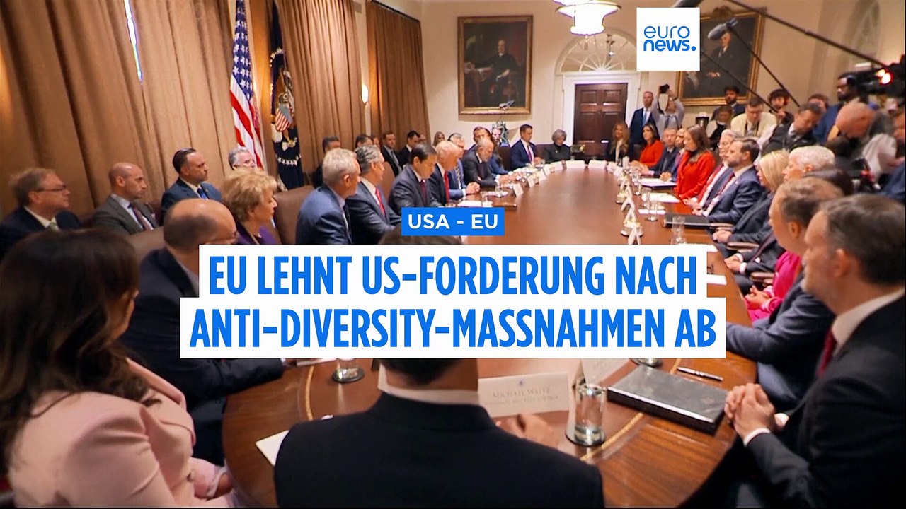Kritik aus Europa: US-Forderung gegen Diversitätsmaßnahmen stößt auf Widerstand