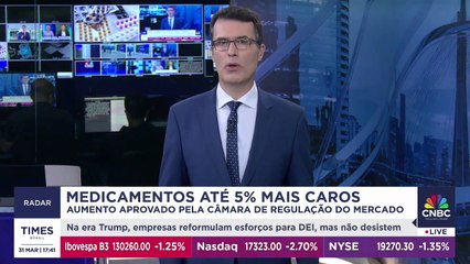 Medicamentos podem subir até 5% com novo reajuste autorizado