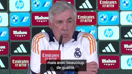 Real Madrid - Ancelotti : “Difficile de comparer notre jeu avec celui du Barça”